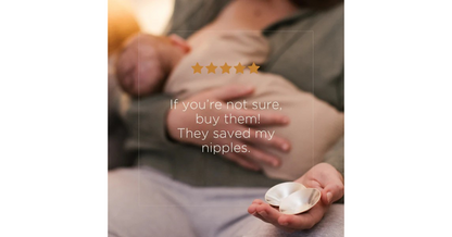 Nature's Nest Silver Nursing cups